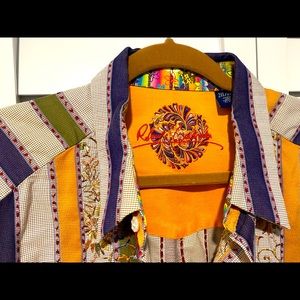 Mens Robert Graham button down shirt